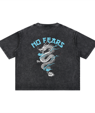 No Fears Washed Boxy Tee