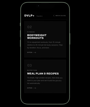 DVLP 30-Day Transformation Guide Lifetime Access