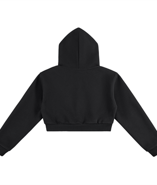 DVLP Luxe Workout Crop Hoodie