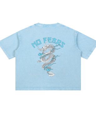 No Fears Washed Boxy Tee