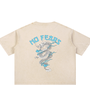 No Fears Washed Boxy Tee
