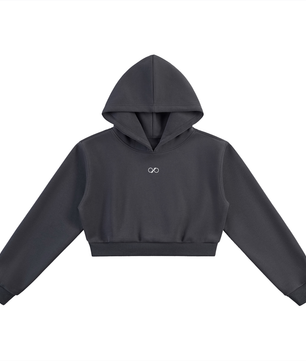 DVLP Luxe Workout Crop Hoodie